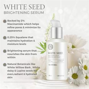 img 2 attached to ✨ The Face Shop Whiteseed Brightening Serum 1.69 Fl Oz: Illuminate Your Skin with this Powerful Serum