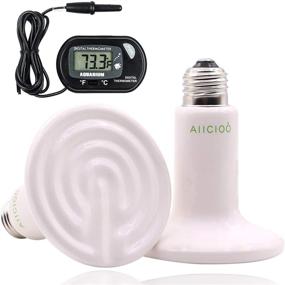 img 4 attached to Aiicioo Ceramic Heat Lamp Thermostat