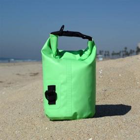img 1 attached to COR Surf Floating Waterproof Dry Bag – 3L, 5L, 10L, 15L – Roll Top Sack for Kayaking, Rafting, Boating, Swimming, Camping, Hiking, Beach, Fishing – Keeps Gear Dry