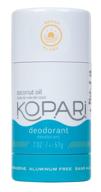 🥥 kopari beach aluminum-free deodorant: non-toxic, paraben-free, gluten-free & cruelty-free men’s and women’s deodorant, infused with organic coconut oil, 2.0 oz logo