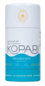 img 4 attached to 🥥 Kopari Beach Aluminum-Free Deodorant: Non-Toxic, Paraben-Free, Gluten-Free & Cruelty-Free Men’s and Women’s Deodorant, Infused with Organic Coconut Oil, 2.0 oz