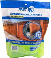 🏗️ fast 2k fence post mix: advanced composite footing compound for effortless fence and mail box post installation! 2.2 lb bag of revolutionary concrete alternative. логотип