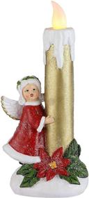 img 1 attached to Mr Christmas Nostalgic Candle Angel Decoration
