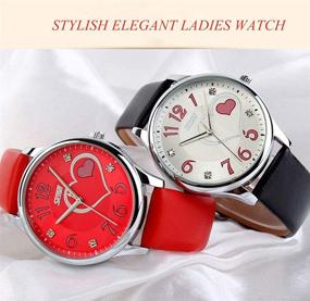 img 2 attached to ⌚ IJAHWRS Women's Fashion Leather Watches, Resistant & Stylish Timepieces