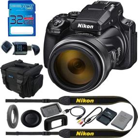 img 1 attached to 📷 Nikon COOLPIX P1000 16.7 Цифровая камера с 3.2" ЖК-дисплеем, черный - Полный комплект аксессуаров для профессиональной фотографии