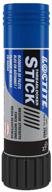 🔵 loctite 248 blue threadlocker glue stick: all-purpose, medium-strength anaerobic adhesive, blue, 9g stick (part number: 37643-506166) logo