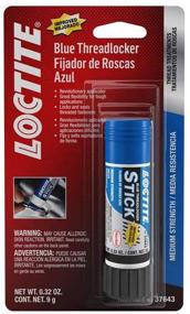 img 3 attached to 🔵 Loctite 248 Blue Threadlocker Glue Stick: All-Purpose, Medium-Strength Anaerobic Adhesive, Blue, 9g Stick (Part Number: 37643-506166)