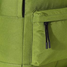 img 1 attached to 🎒 Lacoste Solid Canvas Backpack Peacoat: Stylish and Durable Travel Companion