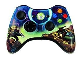 img 1 attached to Xbox 360 Wireless Halo Spartan Controller