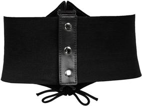 img 3 attached to GRACE KARIN Steampunk Underbust Leather Women's Belt Accessories