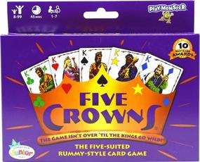 img 4 attached to 🃏 Unveiling the All-New Five Crowns Card Game by SET Enterprises: Elevating Your Card Gaming Experience!