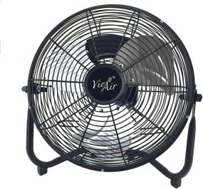 img 4 attached to Vie Air Industrial High Velocity Floor Fan: Powerful, Quiet, and Heavy-Duty Metal Fan