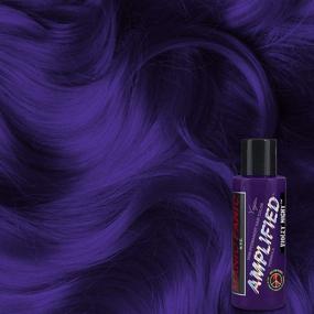 img 3 attached to Усилите ваш образ с помощью краски для волос MANIC PANIC Violet Night Hair Color Amplified 2PK.