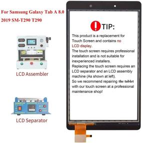 img 3 attached to Замена дигитайзера Phael SM T290 для планшета Samsung. Запчасти для замены.