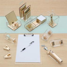 img 2 attached to 📎 Draymond Story Yellow Gold Acrylic Scissors (7") – Elegant Office Stationery: Perfect Thank You Gifts