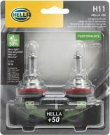 hella h11p50tb 55w performance bulbs logo