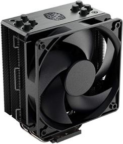 img 4 attached to 🔥 Cooler Master Hyper 212 Black Edition: Superior CPU Air Cooler for AMD Ryzen/Intel LGA1151, Silencio FP120 Fan, Gun-Metal Black Design
