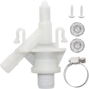 img 4 attached to 🚽 Sikawai 385311641 Toilet Water Valve Kit: A Durable Plastic Solution for Dometic 300 310 320 Series Sealand Marine Camper Trailer Toilets