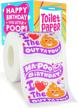 funny birthday gifts men toilet logo