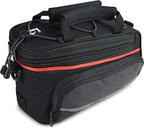 img 3 attached to 🚲 BIRIA Rear Rack Bag: Convenient Bicycle Rack Bag with Retractable Side Panniers - Picolo Edition