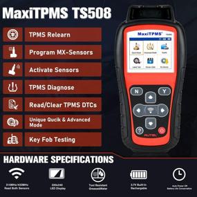 img 3 attached to 🔧 Autel MaxiTPMS TS508 TPMS Relearn Tool - 2021 Upgraded, MX-Sensors, Activate/Relearn All Sensors, TPMS Reset & DTCs