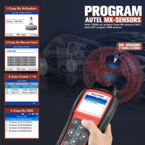 img 1 attached to 🔧 Autel MaxiTPMS TS508 TPMS Relearn Tool - 2021 Upgraded, MX-Sensors, Activate/Relearn All Sensors, TPMS Reset & DTCs