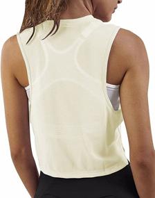 img 1 attached to Mippo Workout Athletic Sleeveless Exercise Sports & Fitness