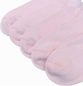 img 1 attached to 🧦 Soft and Stylish Women's Bamboo Ankle Socks - Odor Resistant, Pastel Colors, Low Cut - 5 Pairs