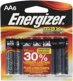 img 1 attached to Энергетические батарейки Energizer Max AA упаковка бытовые принадлежности