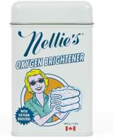 🌟 nellie's oxygen brightener powder tin - 2lb | powerful stain, dirt, and grime remover logo