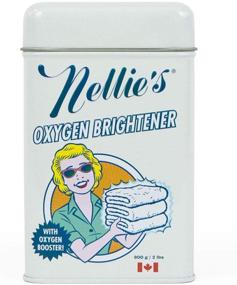 img 1 attached to 🌟 Nellie's Oxygen Brightener Powder Tin - 2lb | Powerful Stain, Dirt, and Grime Remover