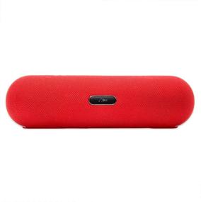 img 3 attached to 📶 Red Pill-Shaped Hybrid Speaker: Connectland CL-SPK23053 with Wireless Bluetooth 2.1 Connectivity