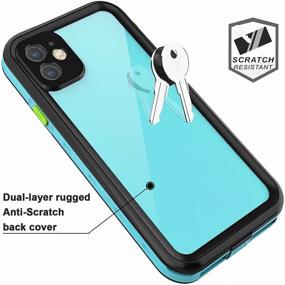 img 1 attached to IPhone 11 Waterproof Case With Screen Protector Full Body Protector Shockproof Dustproof Dirtproof Heavy Duty IP68 Waterproof Case For IPhone 11(6 Cell Phones & Accessories