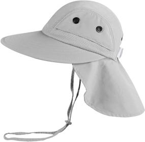 img 4 attached to 🎣 Toddler Fishing Hats: Camptrace Safari Bucket - Ideal Accessories for Boys' Outdoor Adventures