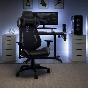 img 3 attached to 🕹️ Enhance Your Gaming Experience with the RESPAWN 200 Racing Style Gaming Chair, Gray RSP 200 GRY