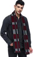 🧣 hoyayo classic cashmere winter scarf: a must-have accessory for men's winter fashion logo