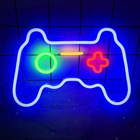 img 4 attached to 🎮 Vibrant Game Neon Sign (16 x 11inch) with LED Light – Perfect Gaming Wall Décor for Bedroom, Children Game Room