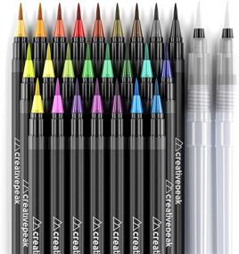 Metallic Brush Pen, Metallic Markers, Brush Pens, Brush Pen Set,  Calligraphy Markers, Colourful Brush Pens, Journal Pens, Scrapbooking Pens  -  Israel