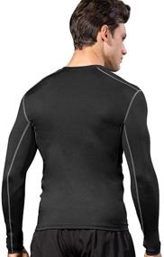 img 2 attached to 👕 Optimized Compression Undershirts Baselayer Thermal Clothing for Active Men