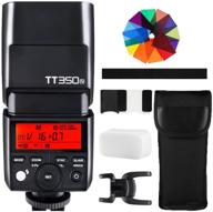 📸 godox tt350n ttl wireless flash speedlite for nikon d750 d750 d800 d70 d7100 d5200 d5100 - high-speed sync 2.4g 1/8000s gn36 master slave digital camera (tt350n) logo