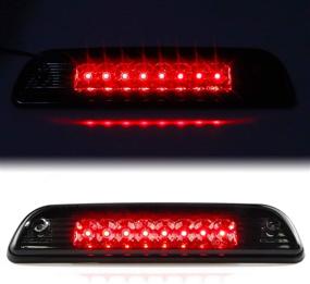 img 2 attached to Third Brake Light Fit 1995-2015 Toyota Tacoma Truck Full LED 3Rd Brake Stop Tail Lamp (Smoke Lens)