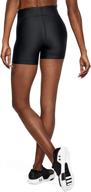 ultimate performance: under armour women's heatgear middy shorts логотип