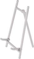 🖼️ bard's satin silver metal easel - 7.25 inches high x 4 inches wide x 4.5 inches deep logo