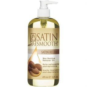 img 4 attached to 💧 Effortlessly Remove Wax Residue with Satin Smooth's Satin Release Oil, 16 oz