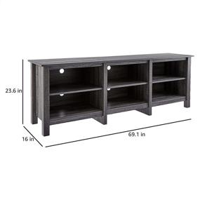 img 1 attached to ROCKPOINT HX2021-2 TV Stand