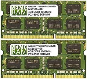 img 1 attached to DDR3 1066MHZ PC3 8500 SODIMM Laptop Memory