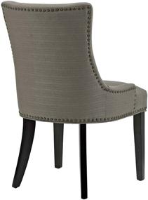 img 2 attached to Enhance Your Dining Experience with Modway 🪑 Marquis Modern Upholstered Fabric Dining Chair in Granite