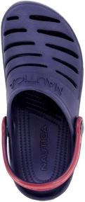 img 1 attached to Nautica Sandals Athletic Kid River Youth Dark