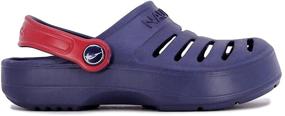 img 3 attached to Nautica Sandals Athletic Kid River Youth Dark