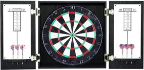 img 4 attached to 🎯 Hathaway Winchester Dartboard & Cabinet Set: Premium Quality for Endless Darting Fun